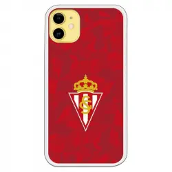 Funda Oficial Real Sporting de Gijón del Gijón Trama Roja para iPhone 11