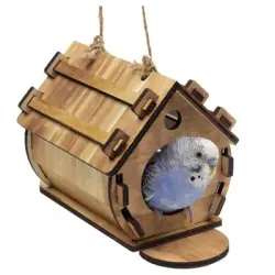 HausPets Casa para pájaros de madera - Artículo 1