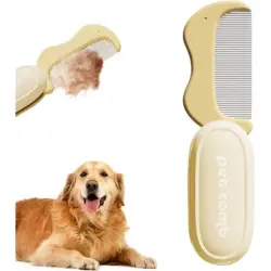 HausPets Cepillo plegable para el cuidado de perros y gatos, anticaída - Artículo 1