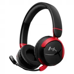 HyperX Cloud Mini Auriculares Gaming Inalámbricos para Niños 85dB Negros