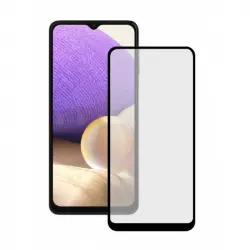 Ksix Cristal Templado 9H Full Glue 2.5D Borde Negro para Galaxy A22 5G