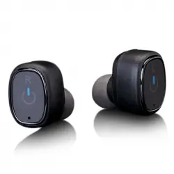 Lenco EPB-440BK Auriculares Botón Bluetooth Impermeables Negros