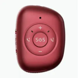 Leotec Tracker GPS 4G Localizador Rojo