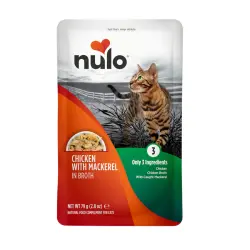 Nulo Pollo con Caballa en caldo sobres para gatos - 79 g