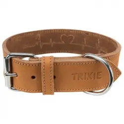 Trixie Collar De Cuero Engrasado Rustic "heartbeat"
