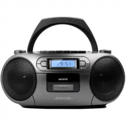 Aiwa BoomBox BBTC-550MG Radio CD Bluetooth Gris