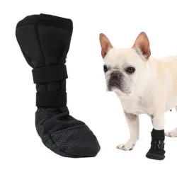 FurryFusion Fundas impermeables para patas de perro - S
