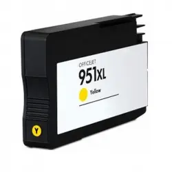 Inkpro Cartucho de Tinta Compatible con HP N951XL Amarillo