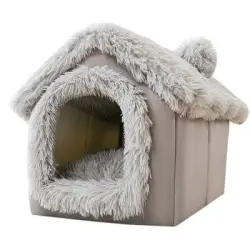 IntiMeg Casa de peluche para perros - 44 x 36 x 39 cm