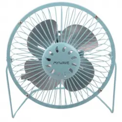 MyWave MWVEN-USBGR Mini Ventilador Usb Azul
