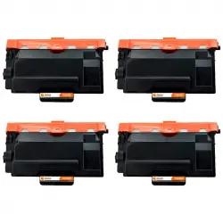 Pccom Essential Brother TN3430/TN3480 Tóner Compatible Negro Pack 4