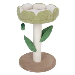 Rascador TIAKI Nature Flor - blanco