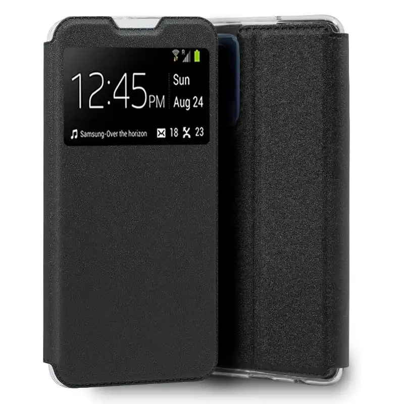 Cool Funda Flip Cover Lisa Negra para Vivo Y72 5G