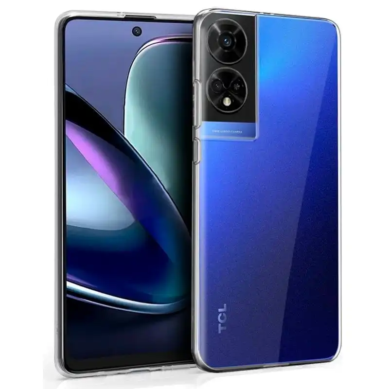 Cool Funda Silicona para TCL 40 Nxtpaper 5G Transparente