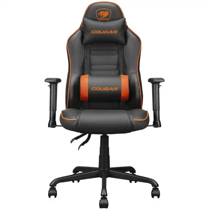 Cougar Fusion S Silla Gaming Negro/Naranja
