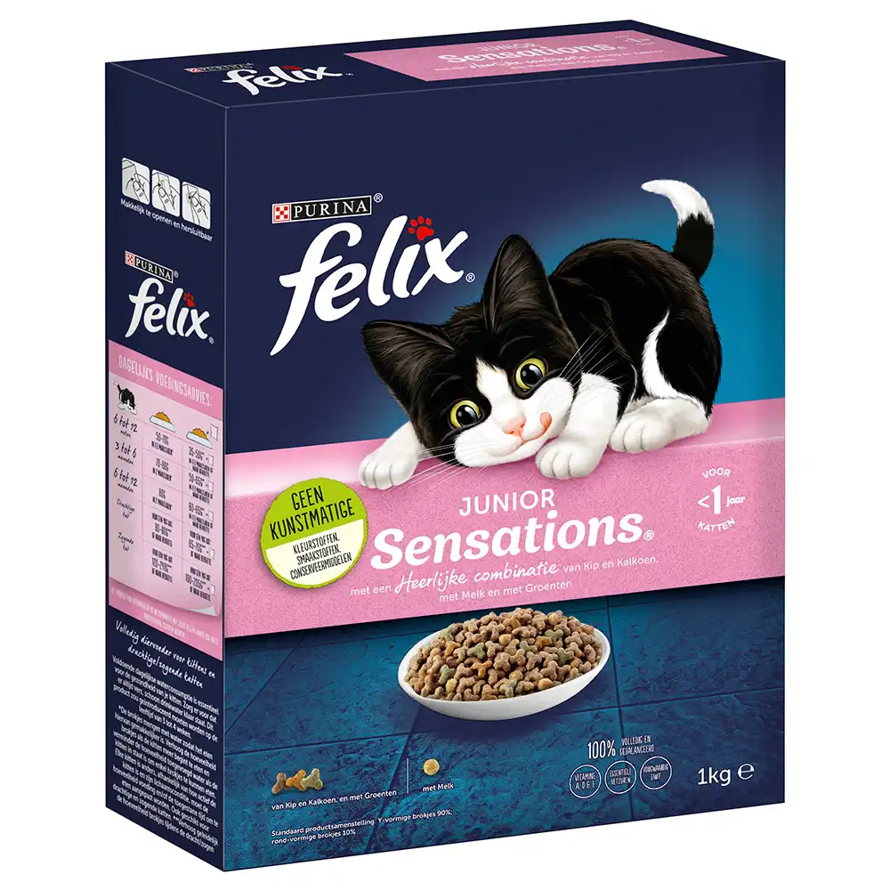 Felix Junior Sensations pienso para gatitos - 1 kg