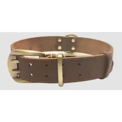 FurryFusion collar de cuero para perro - XXL - Furry Fusion - Comparador de precios