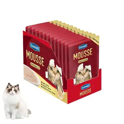 FurryFusion Comida húmeda para gatos con sabor a pollo, 12 x 85 g - Carne de res - Furry Fusion - Comparador de precios
