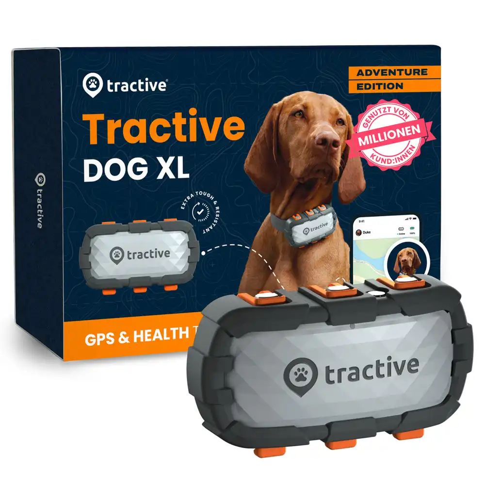 Localizador GPS Tractive XL para perros - Edición Aventura - 1 unidad
