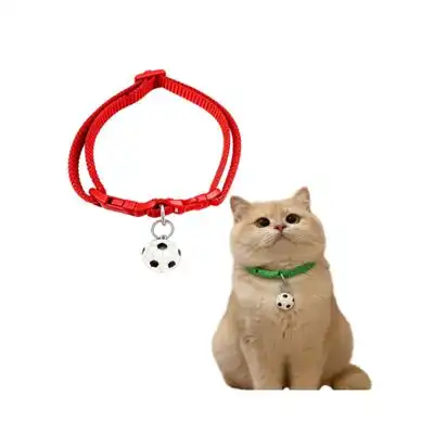 MCBOSON Collar para perros y gatos con temática de la Copa del Mundo - Rojo - Mcboson - Comparador de precios