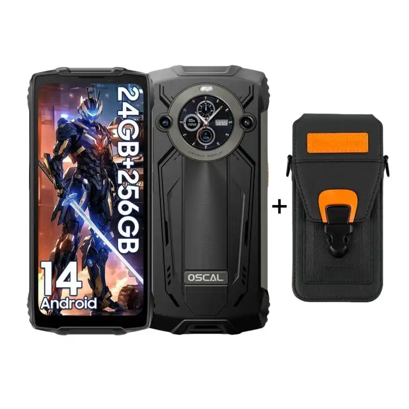 OSCAL Pilot 2 8/256GB Negro Libre + Funda Protectora