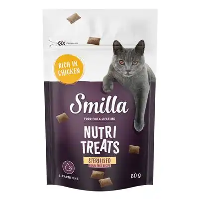 Smilla Nutri Treats 60 g - Sterilised (60 g) - Smilla - Comparador de precios