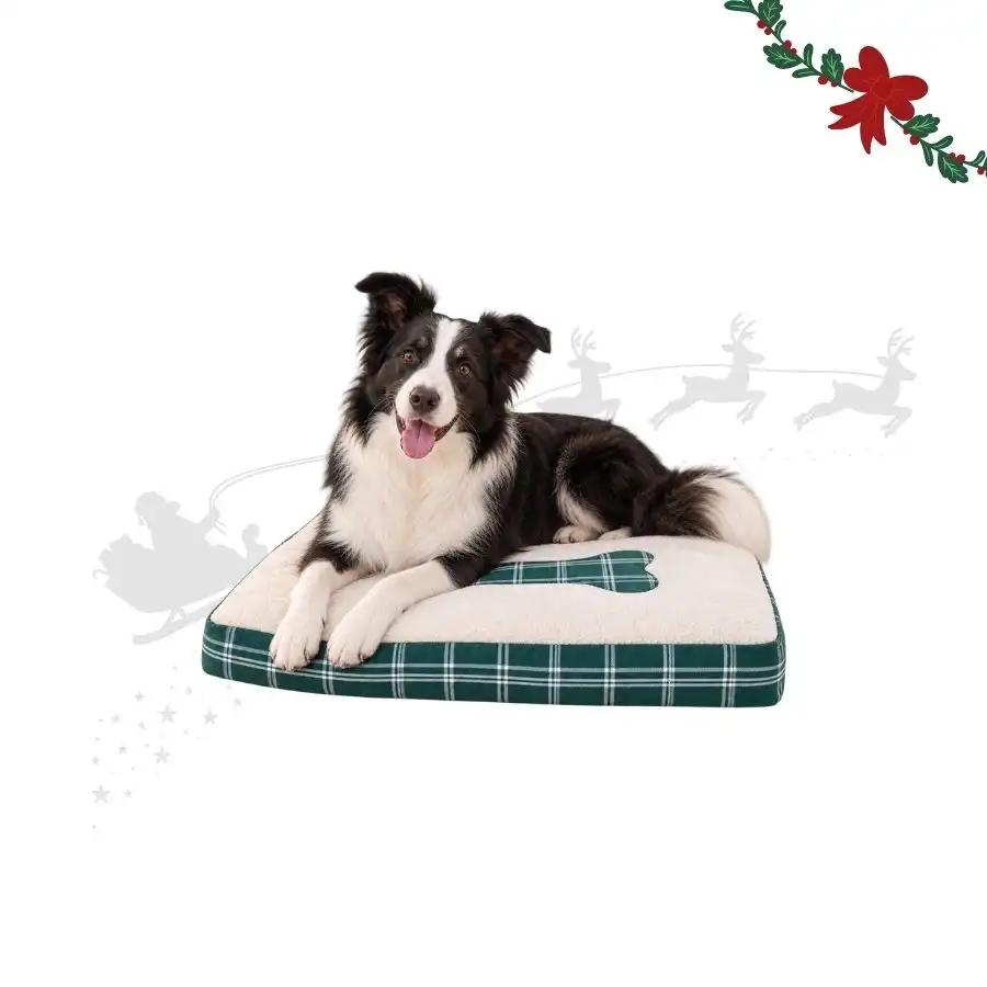 Wonder Christmas Colchon Navideño Hueso para perros 100 x 70 x 12 cm - Wonder Christmas - Comparador de precios
