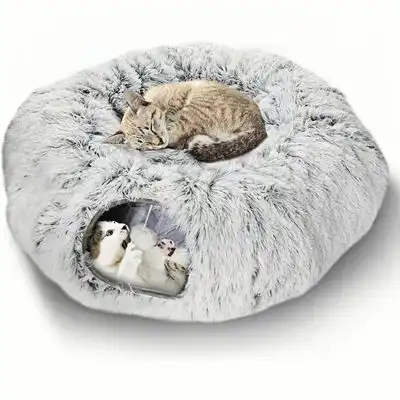 ZooVenture Túnel de felpa multifuncional con cesta para gatos - 1 pieza - Zooventure - Comparador de precios