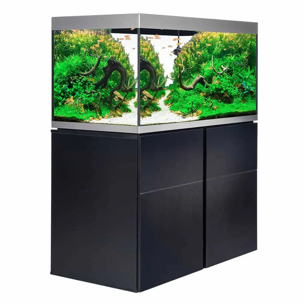 Acuario Kit Fluval Siena de 272 litros, Negro