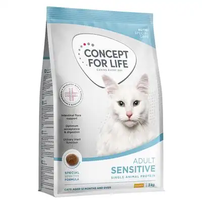 Concept for Life Sensitive Cats pienso - NUEVO: 3 kg - Concept for Life - Comparador de precios