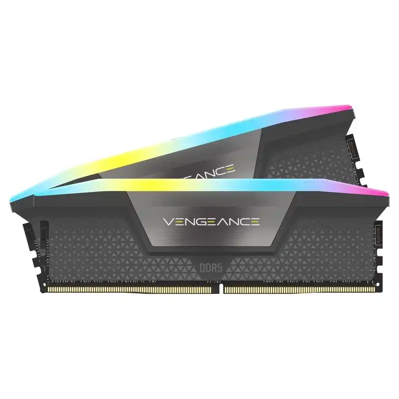 Corsair Vengeance RGB DDR5 6400MHz PC5-48000 32GB 2x16GB CL36 Memoria Dual AMD EXPO e Intel XMP