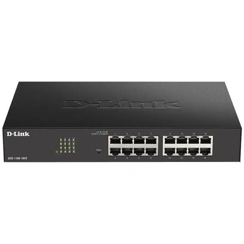D-Link DGS-1100-16V2/E Switch Gestionado 16 Puertos Gigabit