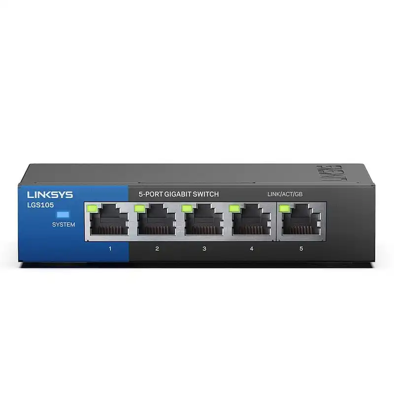 Linksys LGS105 Switch 5 Puertos Gigabit