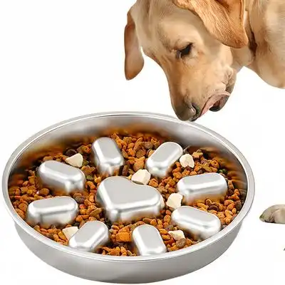MCBOSON Comedero antideslizante acero inoxidable perros medianos - 1 artículo - Mcboson - Comparador de precios
