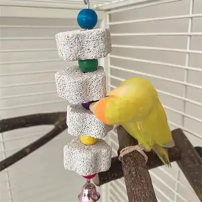 MCBOSON percha para pájaros de piedra pómez - 1 pieza - Mcboson - Comparador de precios