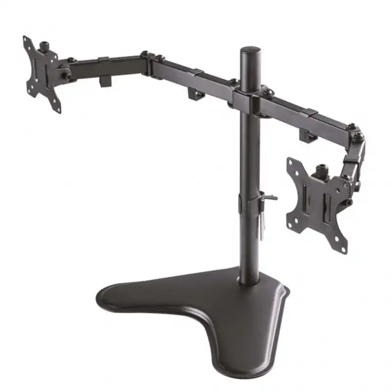 NewStar Soporte Doble para Monitor 10"/32" VESA 100x100mm Máx 8Kg Negro