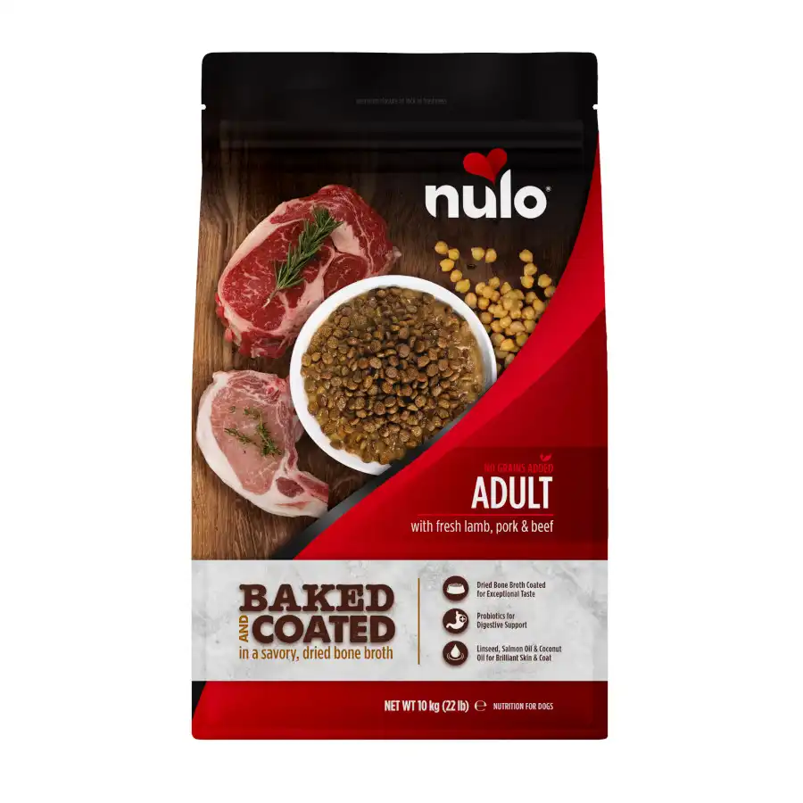 Nulo Baked & Coated Cordero con Cerdo y Ternera pienso para perros - 10 kg - Nulo - Comparador de precios