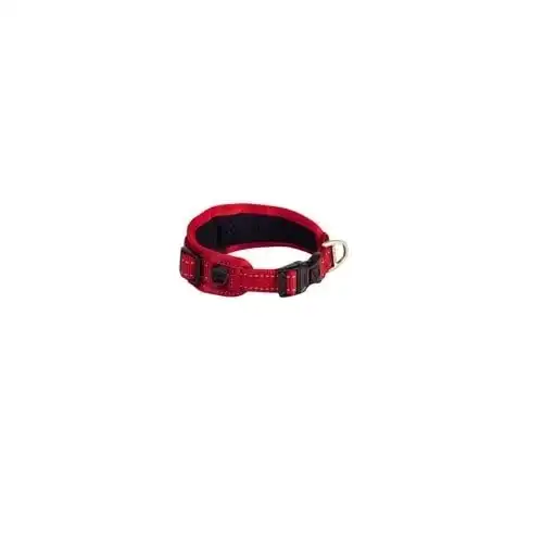 Rogz padded collar acolchado rojo para perros