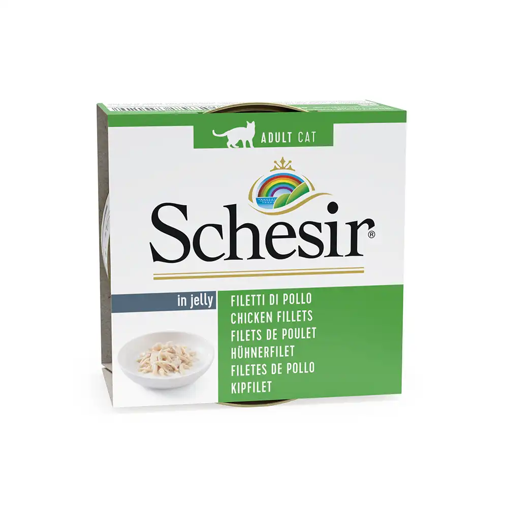 Schesir en gelatina 6 x 85 g - Filete de pollo