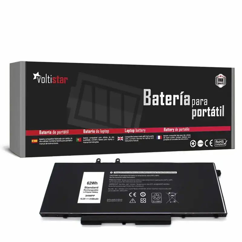 Batería Para Portátil Dell Latitude 14 5401 5410 5411 15 5501 5510 3hwpp