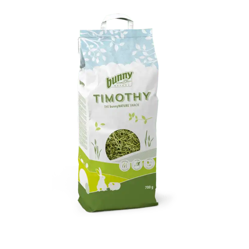 Bunny Heno Natural Timothy 700 g Para Conejos Y Roedores, Unidades 1 Unidad.