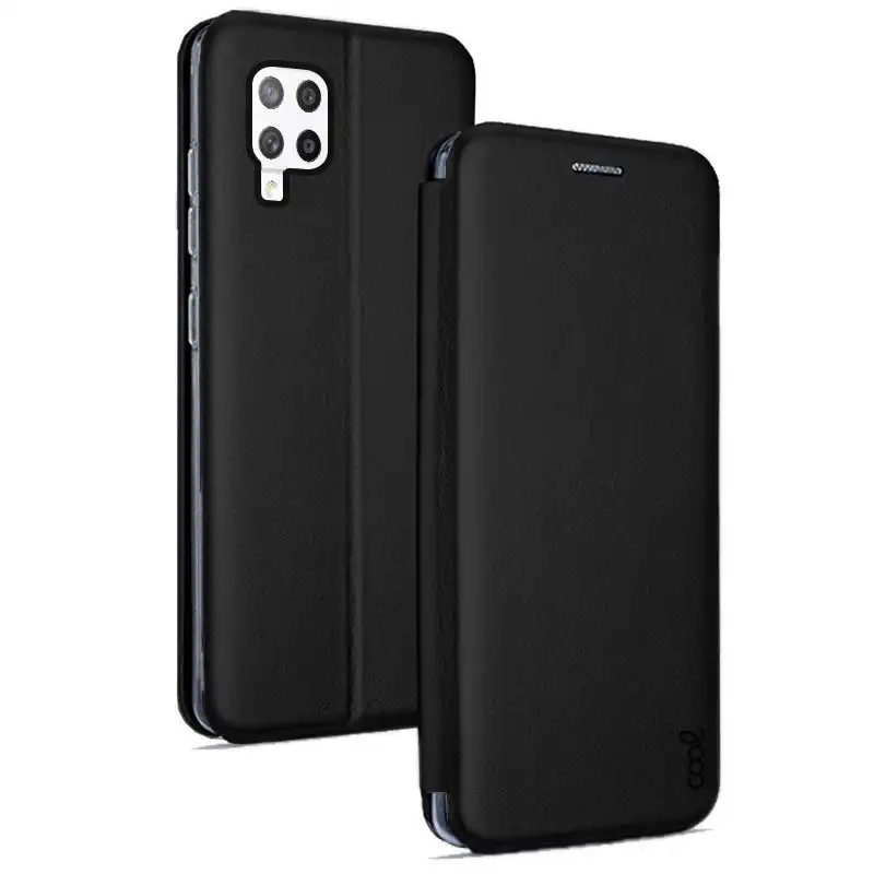 Cool Funda Flip Cover Elegance Negro para Samsung Galaxy A42 5G