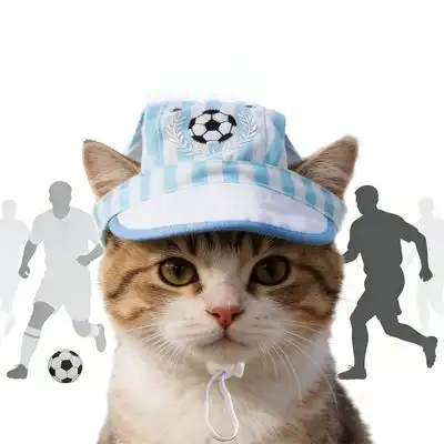 MCBOSON gorro deportivo para mascotas con temática de la Copa del Mundo - S - Mcboson - Comparador de precios