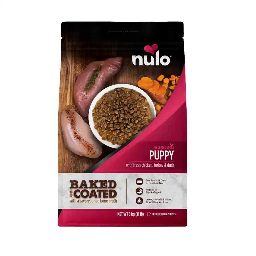 Nulo Baked & Coated Pollo, Pavo y Pato pienso para cachorros - 5 kg - Nulo - Comparador de precios