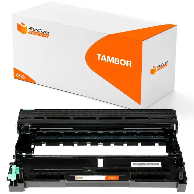 Pccom Essential Tambor Compatible con Brother DR2200/DR450 Negro
