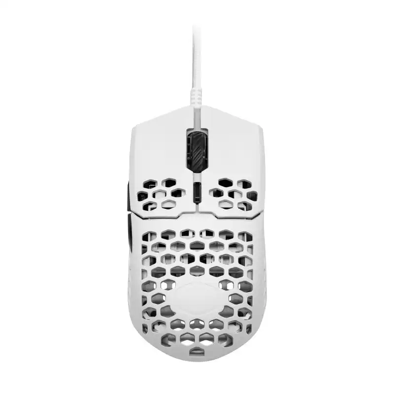 Cooler Master MasterMouse MM710 Ratón Gaming 16000 DPI Blanco Opaco