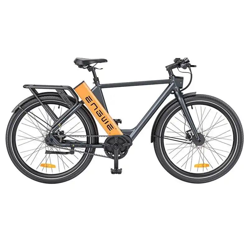 Engwe P275 Pro Bicicleta Eléctrica Urbana 27.5" 250W Negra/Naranja