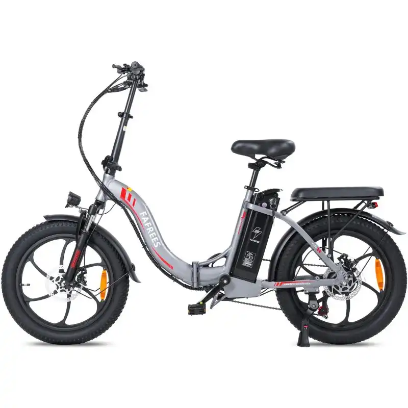 Fafrees F20 Bicicleta Eléctrica Motor 250W Batería 576Wh Autonomía 70km Gris