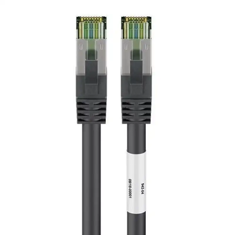 Goobay Cable de Red SFTP CAT8 1m Negro
