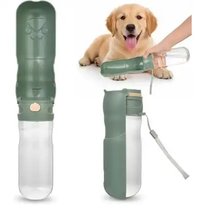 HausPets Botella agua plegable perros 520 ml, libre BPA, apta todo tipo - 520 ml - HausPets - Comparador de precios